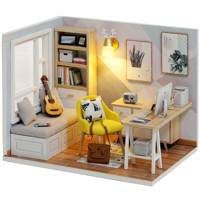 Cutebee DIY House Wooden Doll House