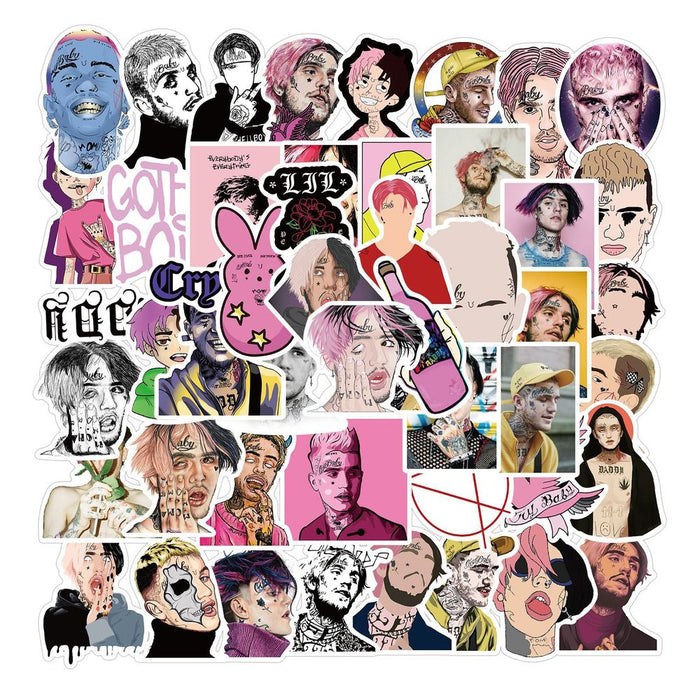 10/50pcs singer LIL PEEP Sticker graffiti stickers