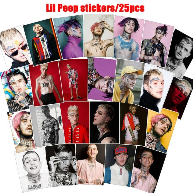 10/50pcs singer LIL PEEP Sticker graffiti stickers