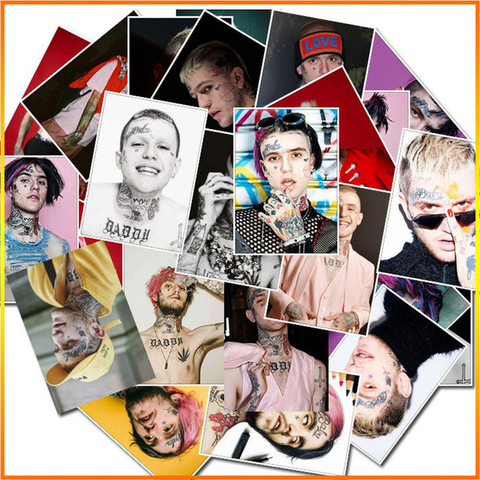 10/50pcs singer LIL PEEP Sticker graffiti stickers