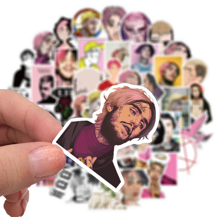 10/50pcs singer LIL PEEP Sticker graffiti stickers