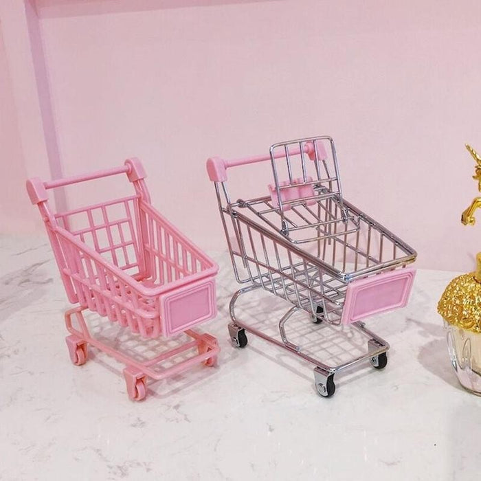 1pcs Simulation Mini Shopping Cart