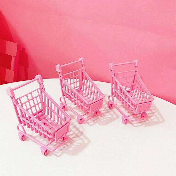 1pcs Simulation Mini Shopping Cart