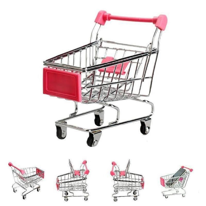 1pcs Simulation Mini Shopping Cart