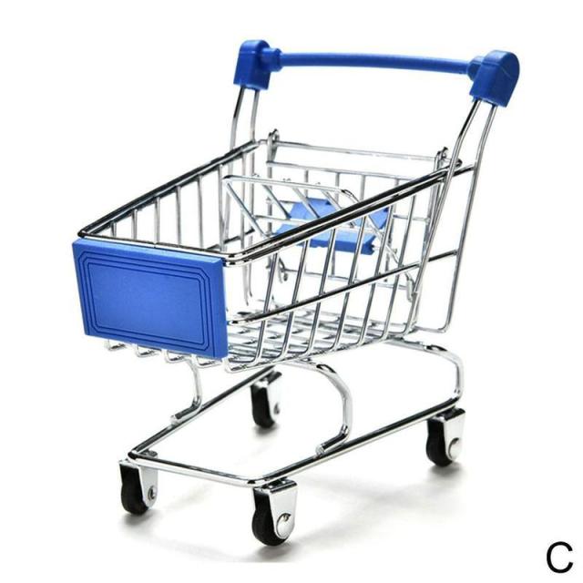 Bigs Size Kids Pretend Play Supermarket Hand Mini Cart