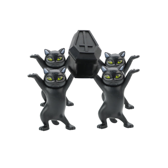 Cat Ghana Dancing Pallbearers Figures