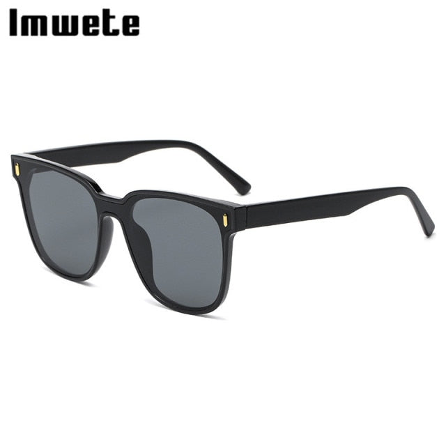 Women Luxury Brands Sunglass Men Vintage Colored Sun Glasses Shades Black Goggle UV 2021 New Oversized Square Sunglasses