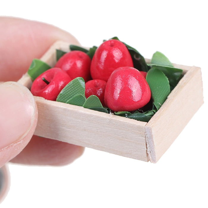 Mini Fruit vegetables Box 4 Styles 1:12 Dollhouse Miniature  Food Toy