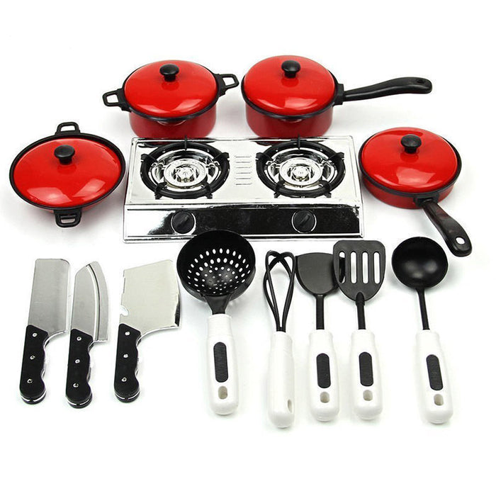 Utensils Cooking Pots Pans Food Dishes Cookware 13PCS Toddler 2021 Fashion Newest Kitchen Girls Baby Kids Play House Toy