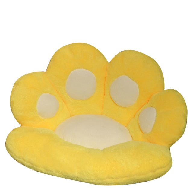 Stuffed Cat Paw Flower Pillow Plush Sofa Kawaii Paw Pillow Animal Seat Cushion Indoor Floor Home Chair Decor Children Gift