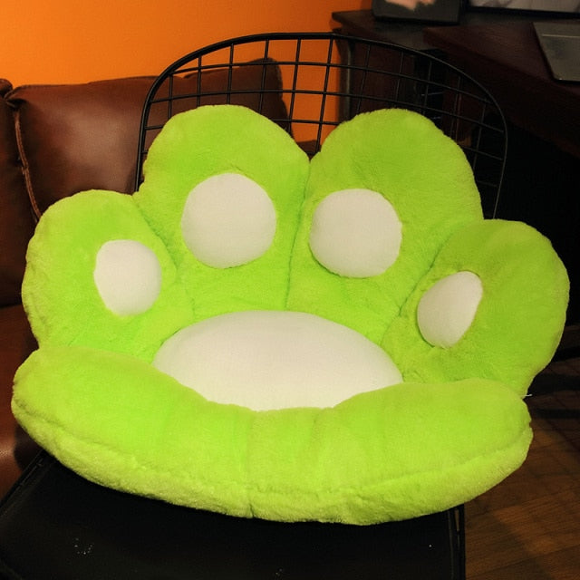 Stuffed Cat Paw Flower Pillow Plush Sofa Kawaii Paw Pillow Animal Seat Cushion Indoor Floor Home Chair Decor Children Gift