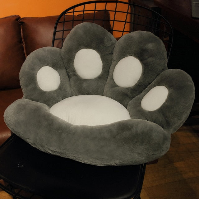 Stuffed Cat Paw Flower Pillow Plush Sofa Kawaii Paw Pillow Animal Seat Cushion Indoor Floor Home Chair Decor Children Gift