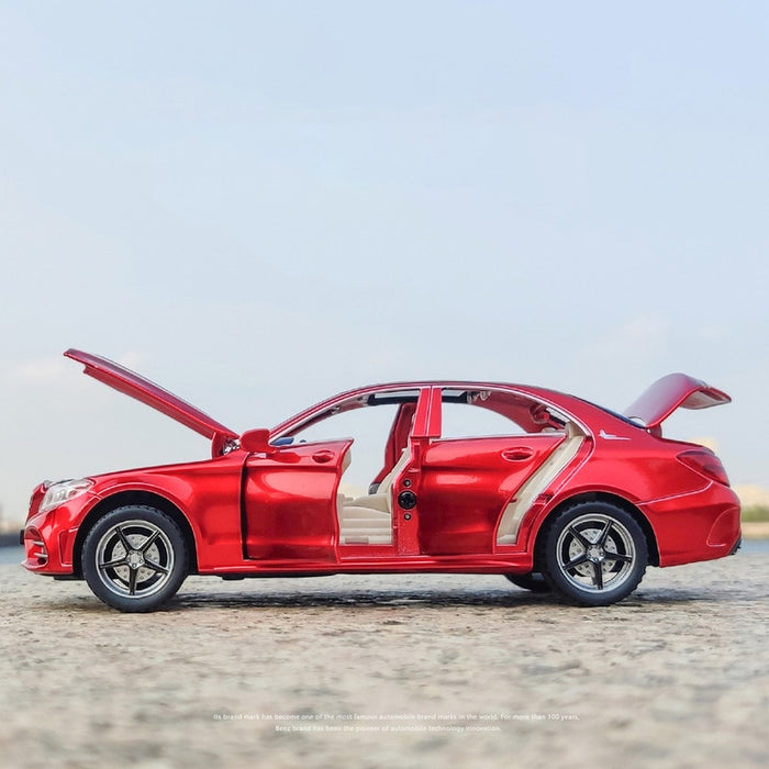 1:32 C260 Alloy Car Model Diecasts & Toy Vehicles Sound and light Toy Cars Educational Toys For Children Gifts Boy Toy