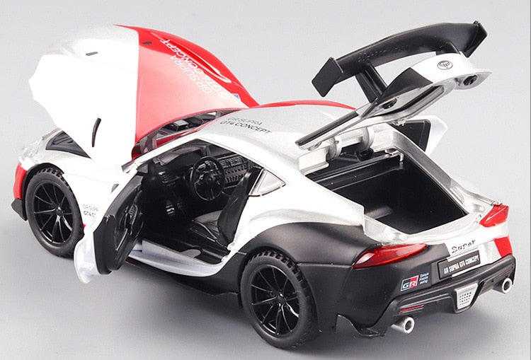 1:32 Toyota GR SUPRA Pandem Alloy Car Model Diecasts & Toy Vehicles Toy Cars Kid Toys For Children Gifts Boy Toy