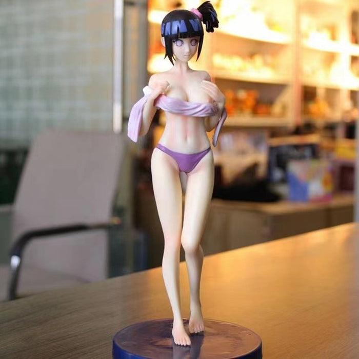 36CM Anime Antistre Hyuuga Hinata Swimsuit Bathhouse Statue PVC Action Figure Ornaments Collection Toys For Anime Lover Figurine