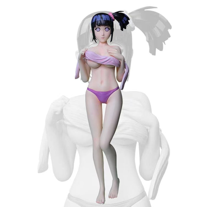 36CM Anime Antistre Hyuuga Hinata Swimsuit Bathhouse Statue PVC Action Figure Ornaments Collection Toys For Anime Lover Figurine