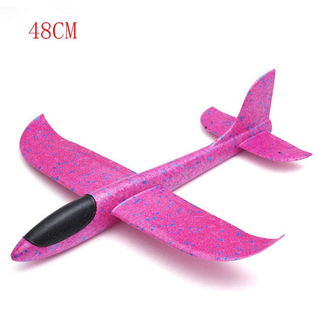 Hand Throw Flying Glider Plane Foam Big Aeroplane Model TY0321